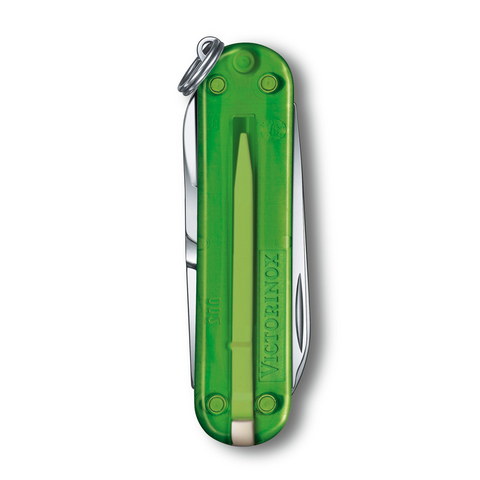 Нож-брелок Victorinox Classic SD Colors, 58 мм, 7 функций, "Green Tea" 0.6223.T41G от прозводителя Victorinox
