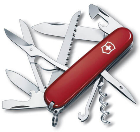 Нож Victorinox Huntsman, 91 мм, 15 функций, красный 1.3713 от прозводителя Victorinox