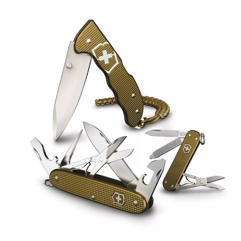 Нож перочинный Victorinox Evoke Alox LE 2024 136мм 5 функций, коричневый, без чехла (подар.коробка) 0.9415.L24 от прозводителя Victorinox