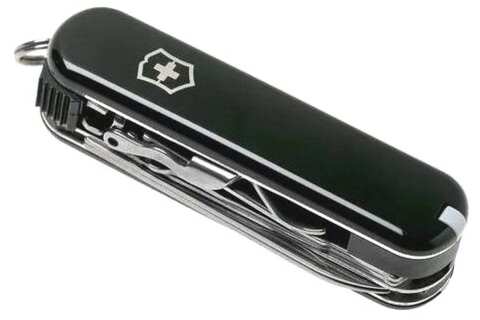 Нож Victorinox Classic Nail Clip 580, 65 мм, 8 функций, черный 0.6463.3 от прозводителя Victorinox