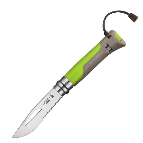 Нож Opinel №8 Outdoor Earth, зеленый, 001715 001715 от прозводителя Opinel