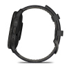 Garmin Venu 3 - 45 мм | Slate stainless steel bezel with black case and black leather band