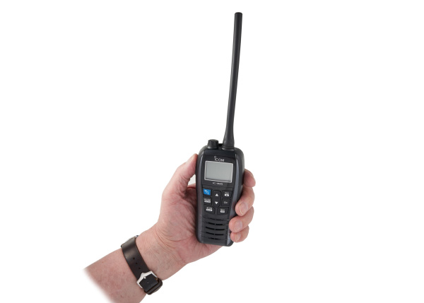 ICOM IC-M25EURO VHF Marine Radio, metallic-grey IC-M25EURO#17 от прозводителя ICOM