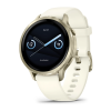 Garmin Venu 4 - 41 мм | Lunar Gold with Bone Silicone Band