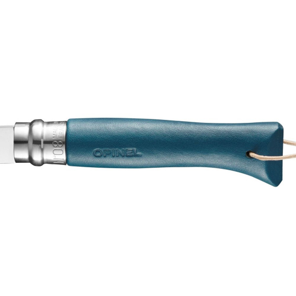 Нож Opinel №8, нержавеющая сталь, синий, лимитированная, 001977 001977 от прозводителя Opinel