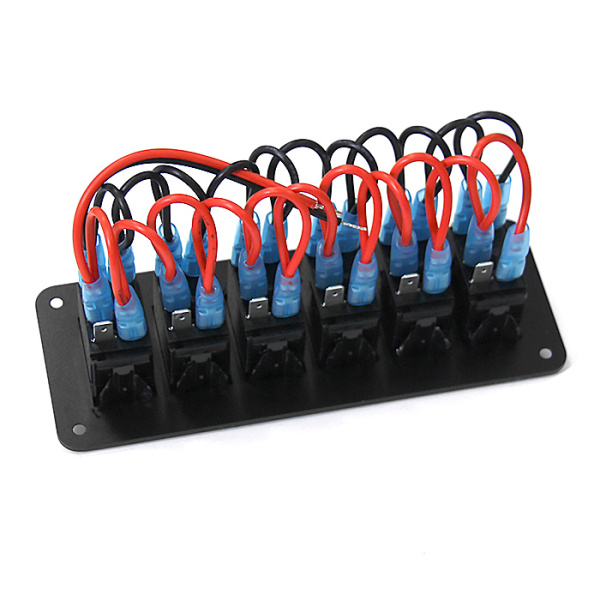 Панель 6и клавишных переключателей  с подсветкой NEKEKE AS12 от прозводителя NEKEKE