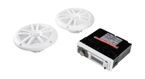Морская аудиосистема 1DIN BOSS MCK508WB.6 (комплект2) 00172461 от прозводителя Boss Audio