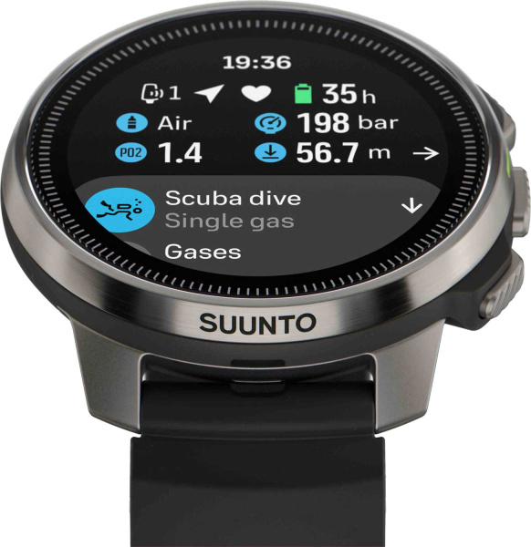 Suunto Ocean Dive Computer + Sports Watch (Steel Black) SS050983000 SS050983000 от прозводителя Suunto Oy