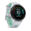 Garmin Forerunner 265s - 42 мм | Black Bezel with Whitestone Case and Whitestone/Neo Tropic Silicone Band
