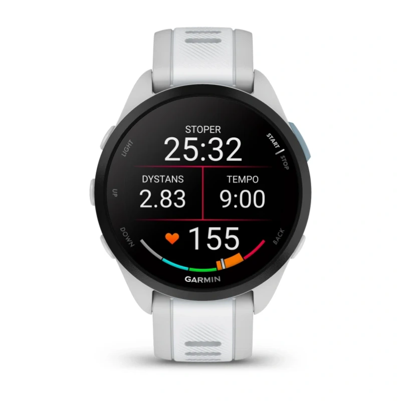 Garmin Forerunner 165 - Music | Mist grey/Whitestone