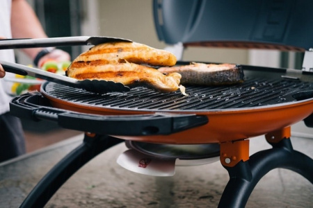 Газовый гриль O-GRILL 800T orange + адаптер А 800T_ORANGE от прозводителя O-GRILL