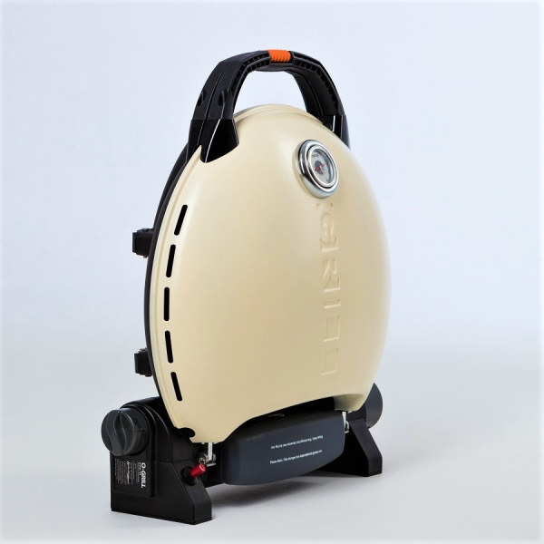 Газовый гриль O-GRILL 700T bicolor black-cream + адаптер А 700T_CREAM от прозводителя O-GRILL