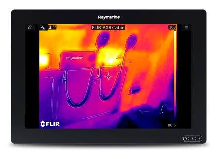 Raymarine AXIOM 12 RealVision 3D Sonar с датчиком RV-100