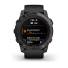 Garmin Fenix 7x Pro - 51 мм SOLAR | SAPPHIRE | Carbon Grey DLC Titanium with Black Band