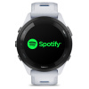 Garmin Forerunner 265 - 46 мм | Black Bezel with Whitestone Case and Whitestone/Tidal Blue Silicone Band